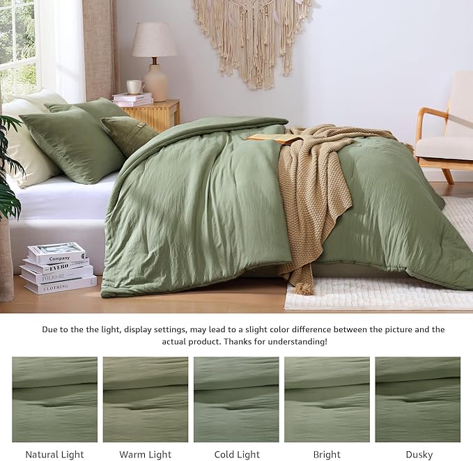 Prewashed 3 Pieces Comforter Set