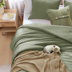 Prewashed 3 Pieces Comforter Set