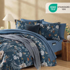 Melex Floral 7-piece Comforter Set
