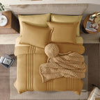 Melex 7-piece Bed in a Bag Comforter Set with Sheets