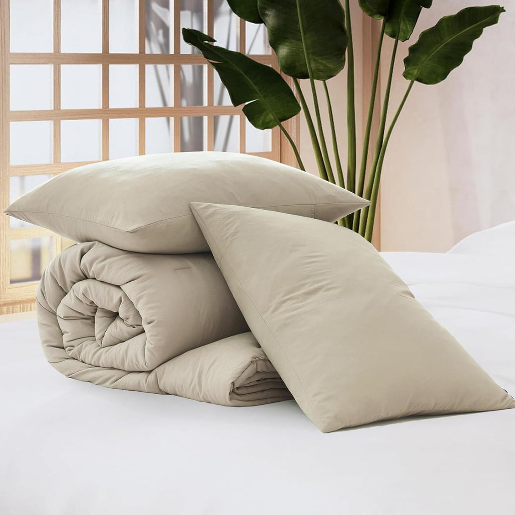 Prewashed 3 Pieces Comforter Set