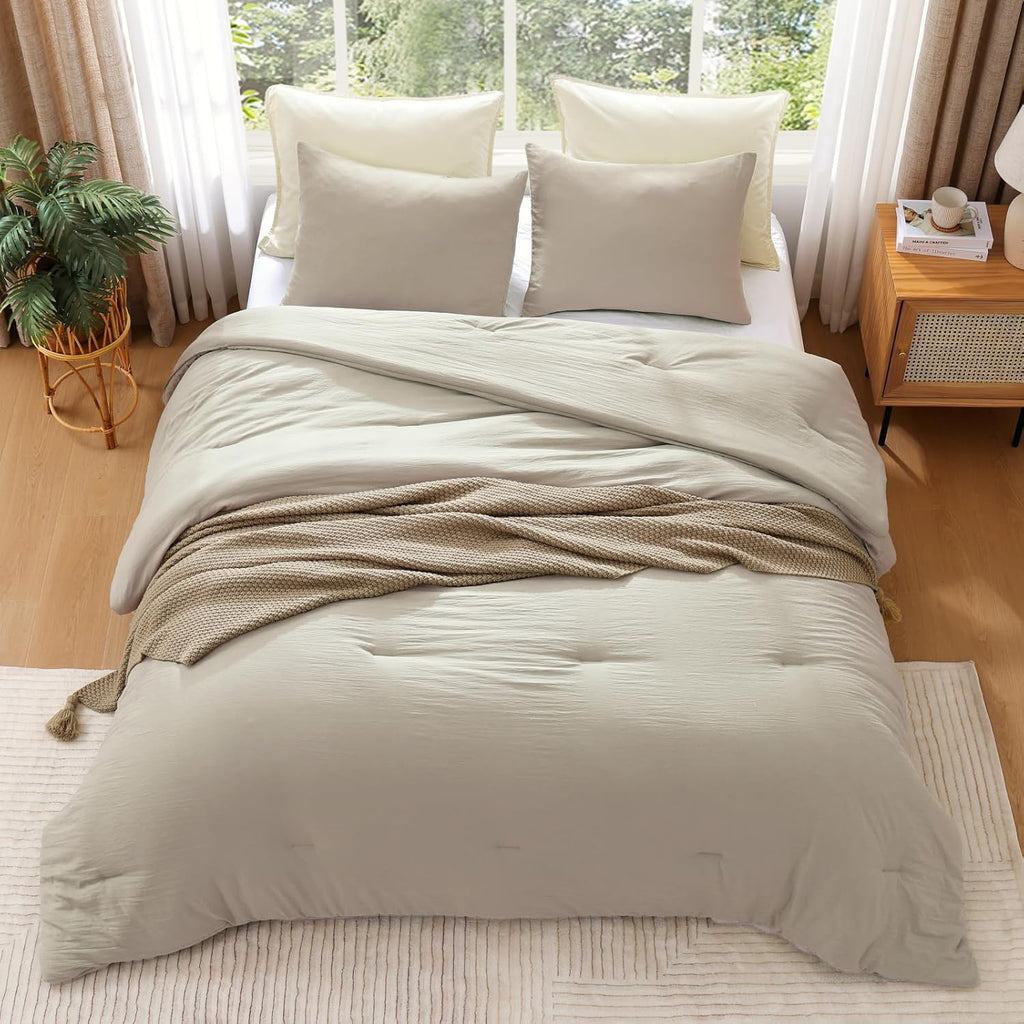 Prewashed 3 Pieces Comforter Set