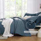 Prewashed fabric 7-piece Bed in a Bag Comforter Set