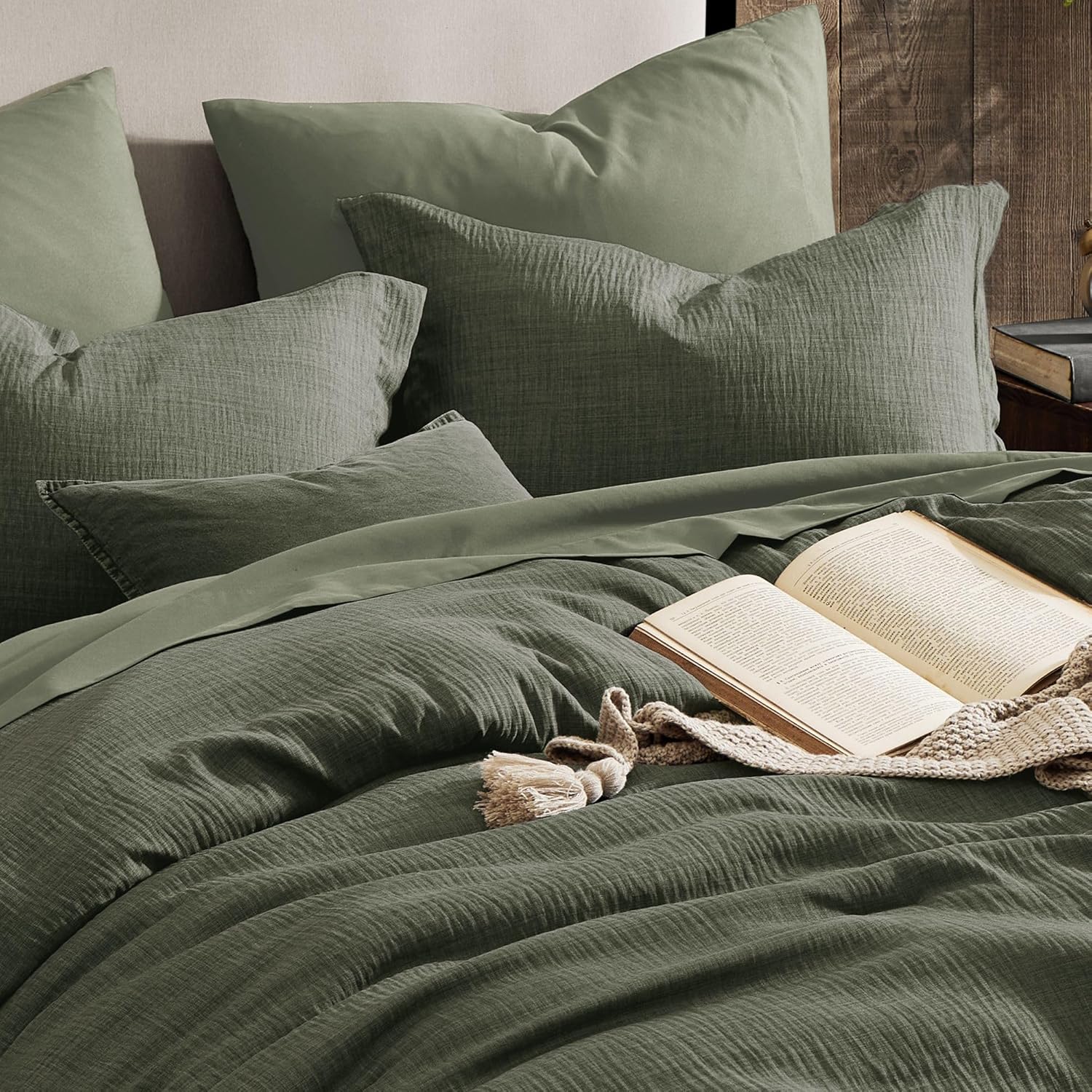 Melex Textured Comforter Set