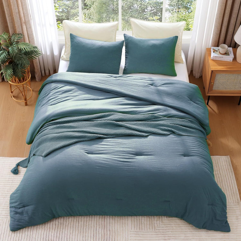 Prewashed 3 Pieces Comforter Set