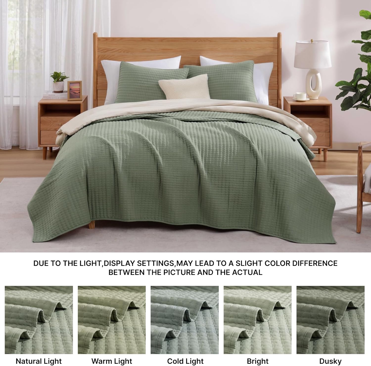 Melex Lightweight Bedspreads Quilt Set