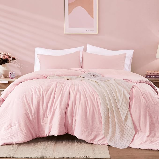 Prewashed 3 Pieces Comforter Set