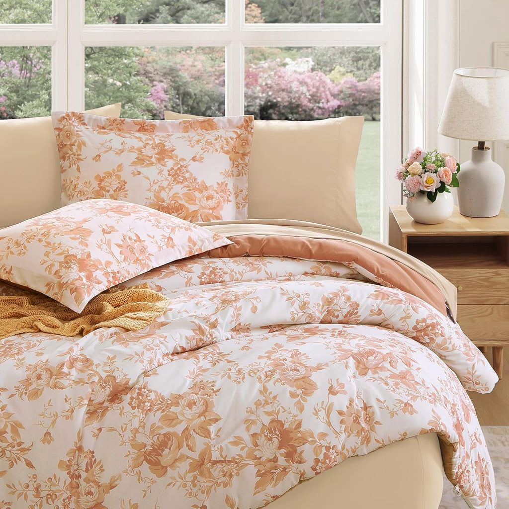 Botanical Flowers Comforter Set