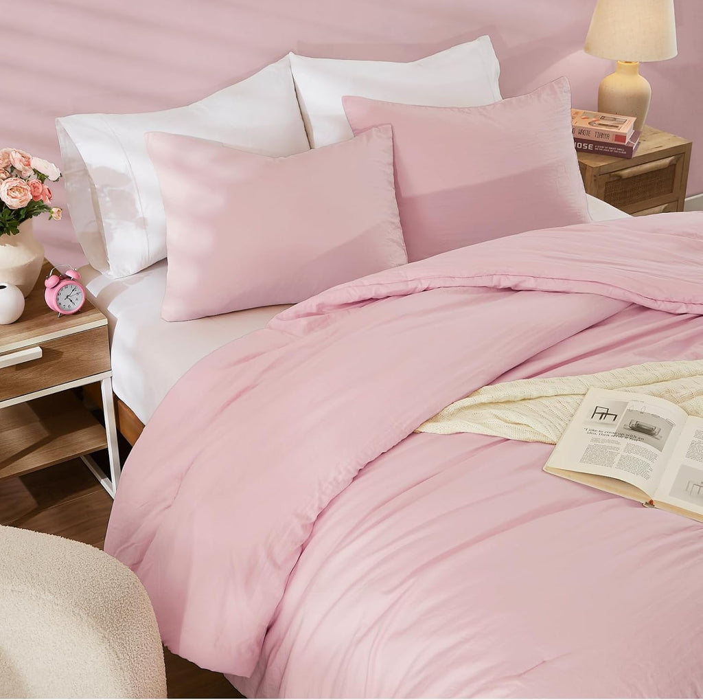 Prewashed 3 Pieces Comforter Set