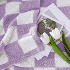 Melex Checkered Throw Blanket