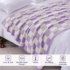 Melex Checkered Throw Blanket