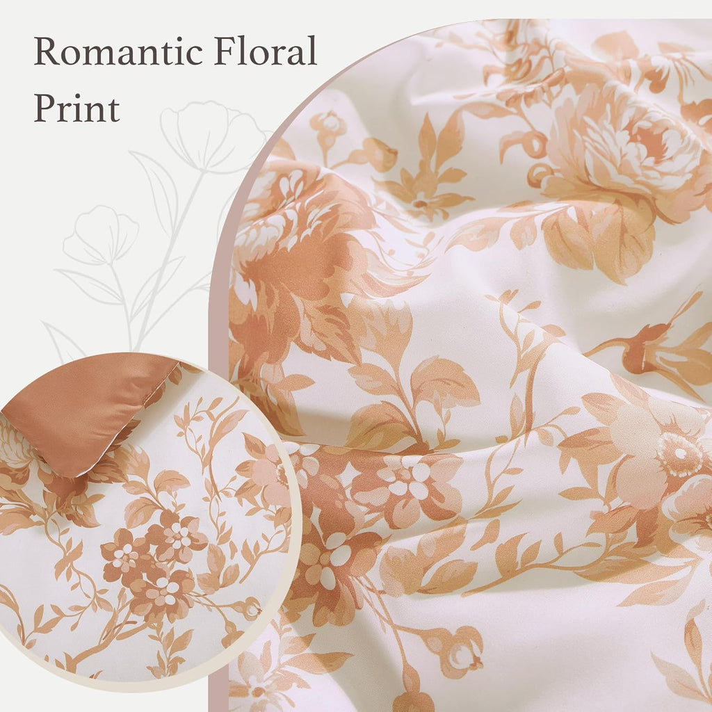 Botanical Flowers Comforter Set