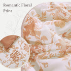 Botanical Flowers Comforter Set