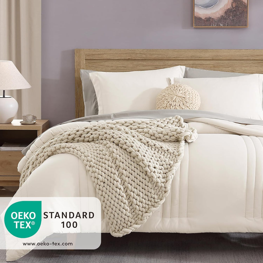 Melex 7-piece Bed in a Bag Comforter Set with Sheets