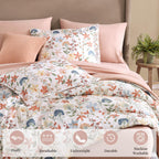 Melex Floral 7-piece Comforter Set