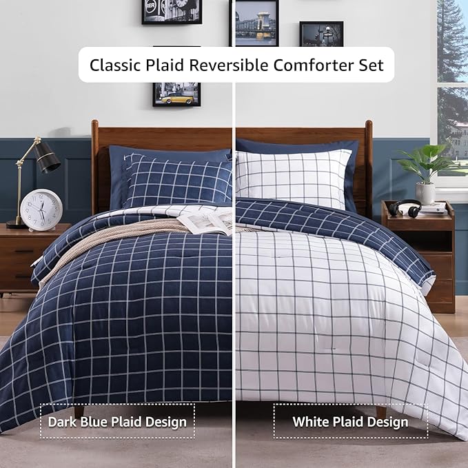 Catami Plaid Comforter Set