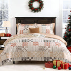 Melex Plaid Comforter Set