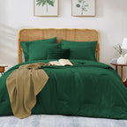Prewashed fabric 7-piece Bed in a Bag Comforter Set