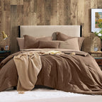 Melex Textured Comforter Set