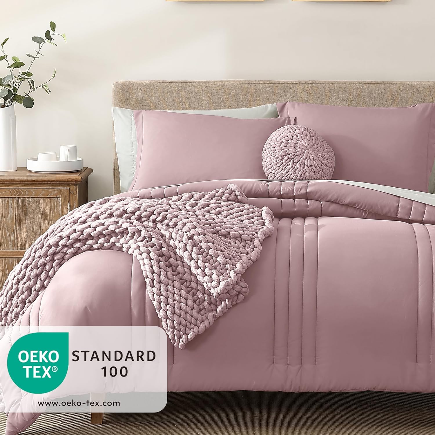 Melex 7-piece Bed in a Bag Comforter Set with Sheets