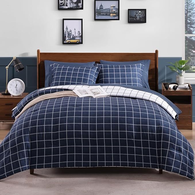 Catami Plaid Comforter Set