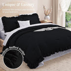 Melex Ruffle Comforter Set