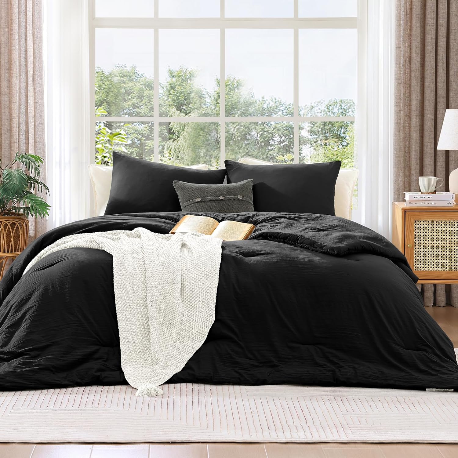 Prewashed 3 Pieces Comforter Set