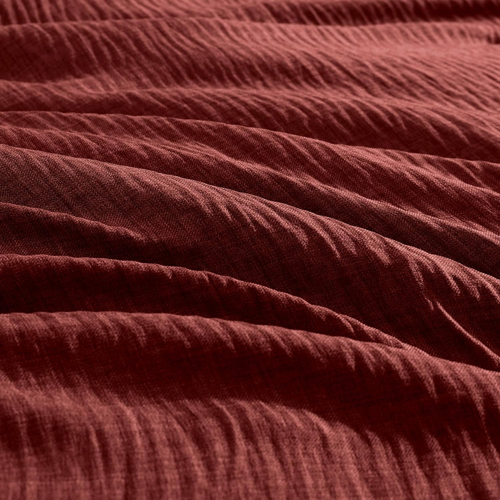 Melex Textured Comforter Set