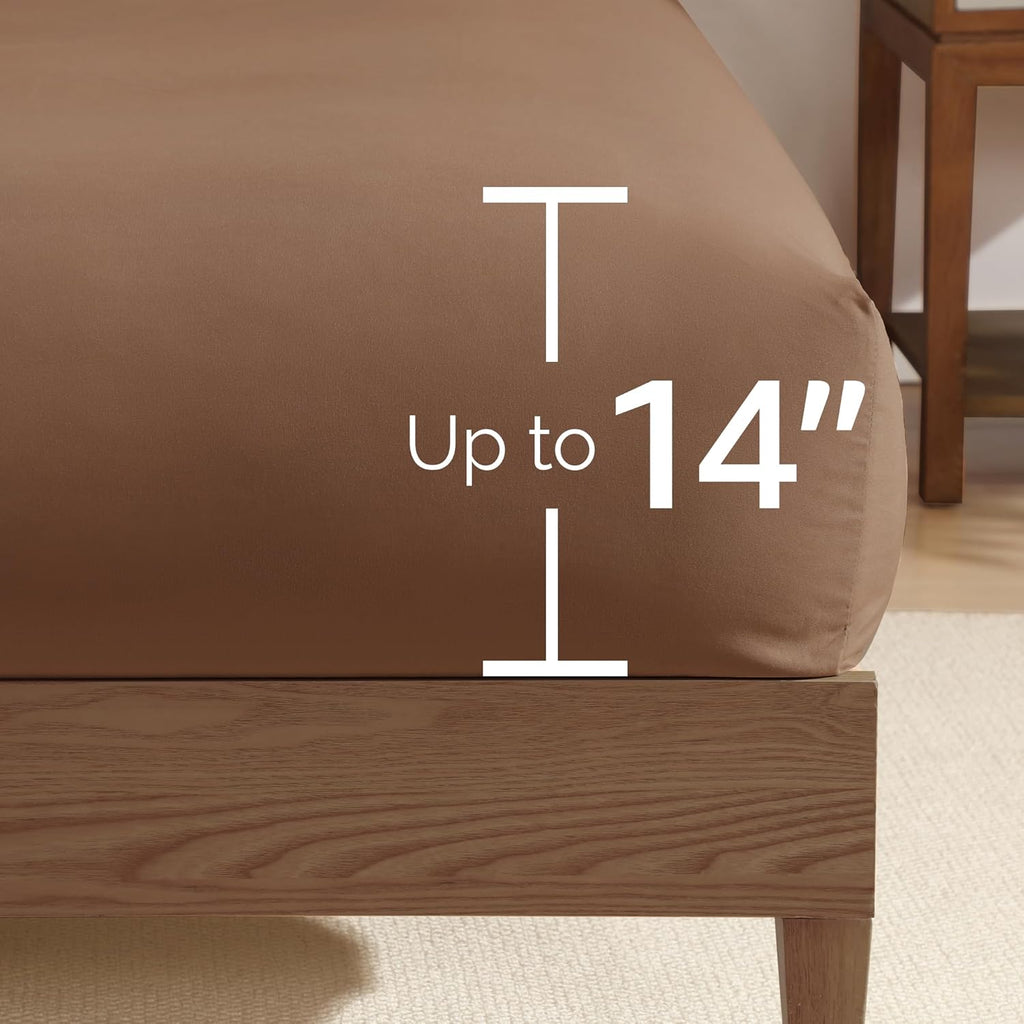 Melex Puff 7-piece Bed in a Bag Comforter Set with Sheets