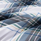 Melex Plaid Comforter Set