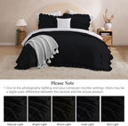 Melex Ruffle Comforter Set