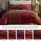 Melex Textured Comforter Set
