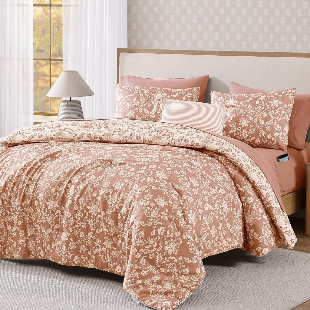 Botanical Flowers Comforter Set