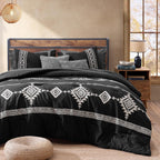 Melex Embroidery Comforter Set