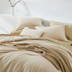 Prewashed fabric 7-piece Bed in a Bag Comforter Set