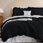 Melex Ruffle Comforter Set