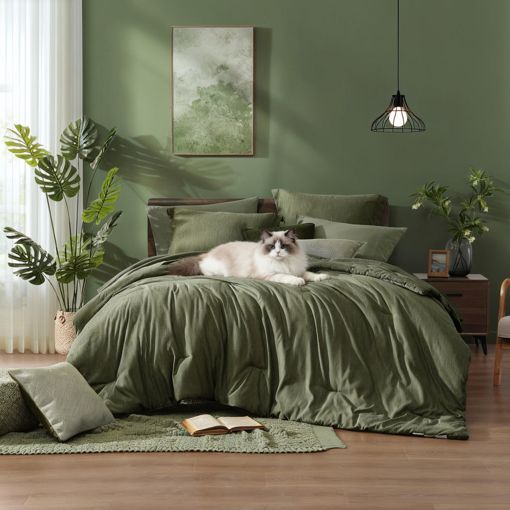 Cationic Dyeing Comforter Sets