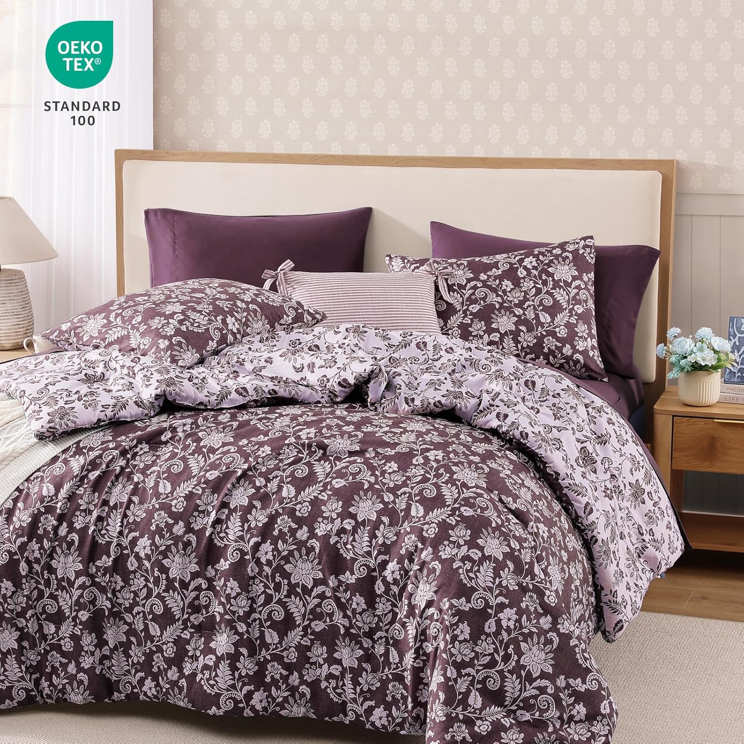 Botanical Flowers Comforter Set