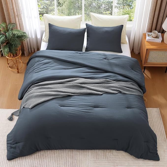 Prewashed 3 Pieces Comforter Set
