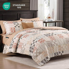 Melex Plaid Comforter Set