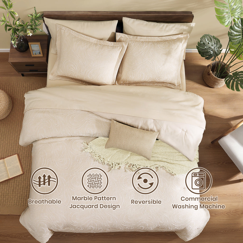 Cationic Dyeing Comforter Sets