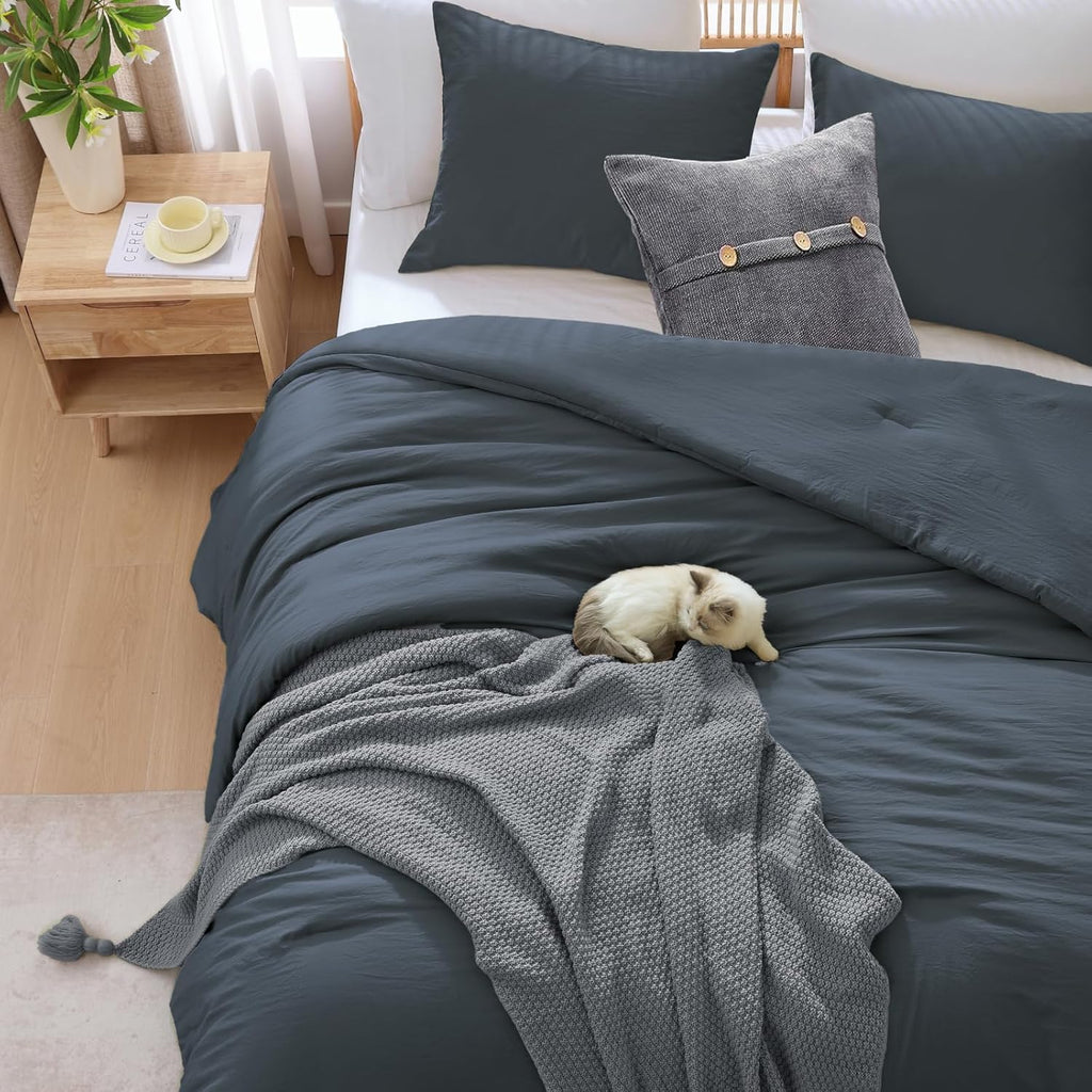 Prewashed 3 Pieces Comforter Set