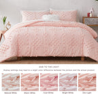 Melex Pom Tufted Comforter Set