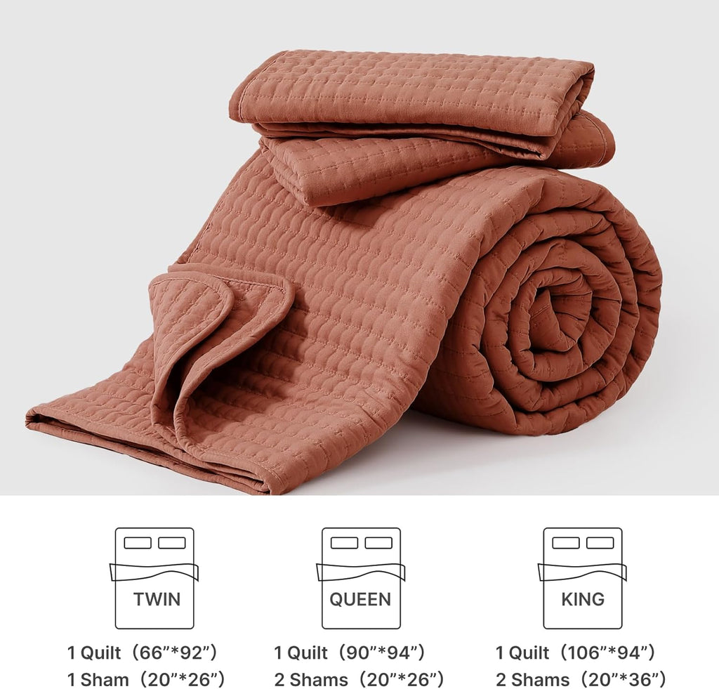 Melex Lightweight Bedspreads Quilt Set