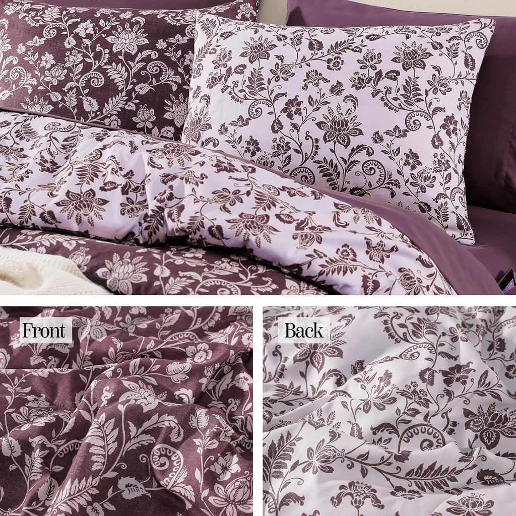 Botanical Flowers Comforter Set