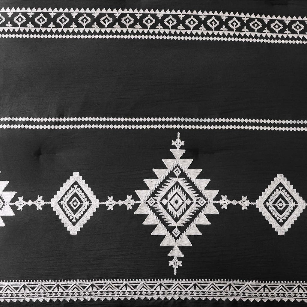 Melex Embroidery Comforter Set