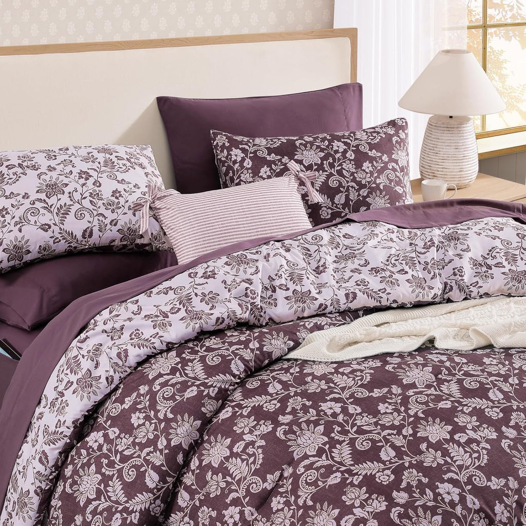 Botanical Flowers Comforter Set