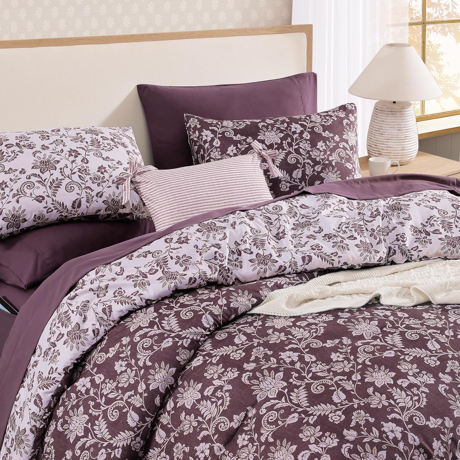 Botanical Flowers Comforter Set