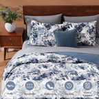 Melex Floral 7-piece Comforter Set