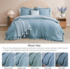 Melex Ruffle Comforter Set